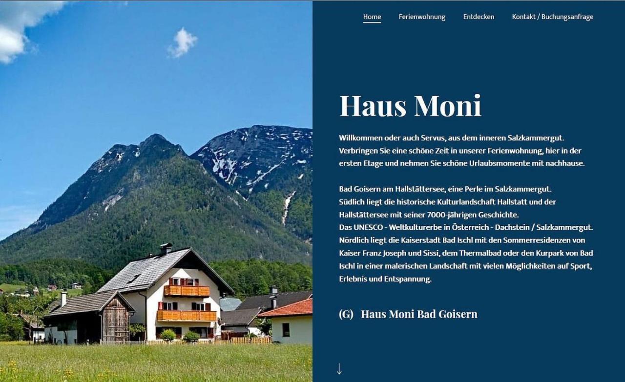 Apartamento Haus Moni Bad Goisern Exterior foto